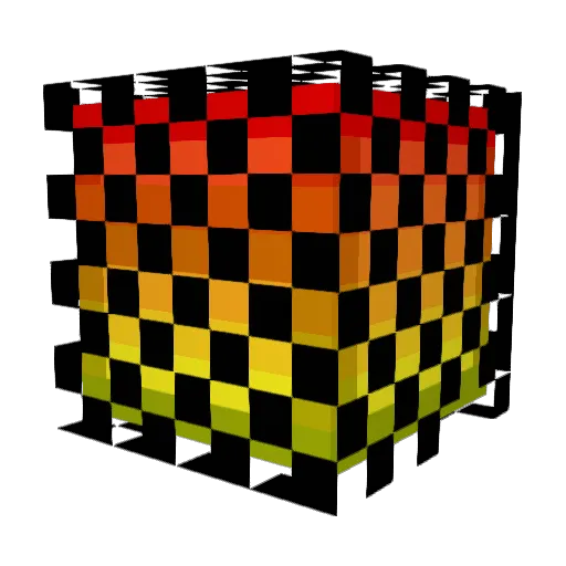 hyperhydrosis Minecraft avatar head, 3D render