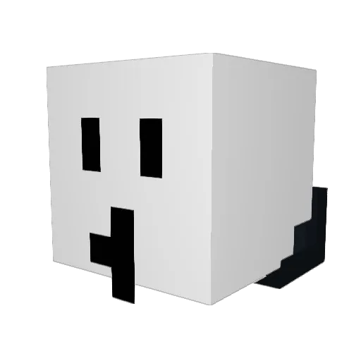 hypersonic42 Minecraft avatar head, 3D render
