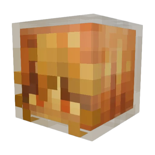 hypn0t1c Minecraft avatar head, 3D render