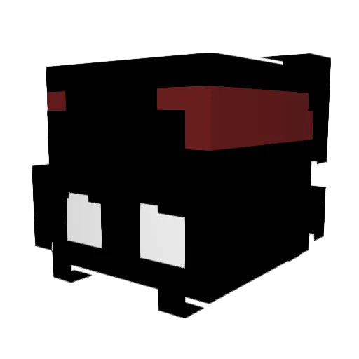 hypno_10 Minecraft avatar head, 3D render