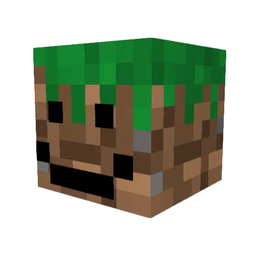 hypno_o Minecraft avatar head, 3D render