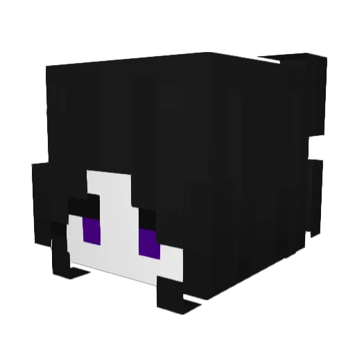hyuk_1204 Minecraft avatar head, 3D render
