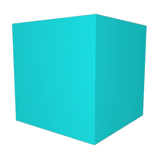 hyunbiba Minecraft avatar head, 3D render