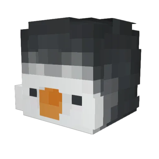 hyunjini7756 Minecraft avatar head, 3D render