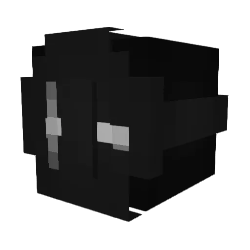 hz_gh0st Minecraft avatar head, 3D render