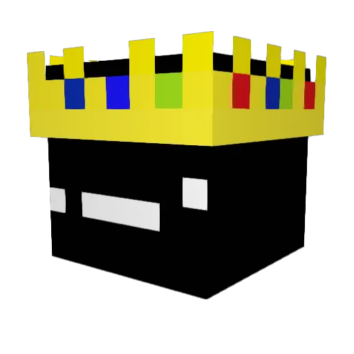 hzx_6 Minecraft avatar head, 3D render