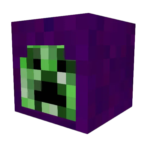 i13Zero Minecraft avatar head, 3D render