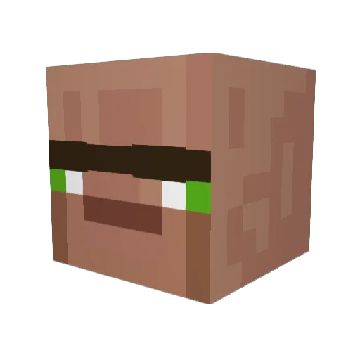 i2aZakkAttack08 Minecraft avatar head, 3D render
