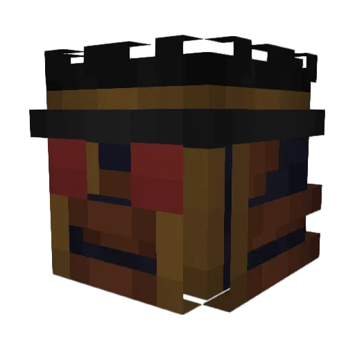 i3atl3ad Minecraft avatar head, 3D render