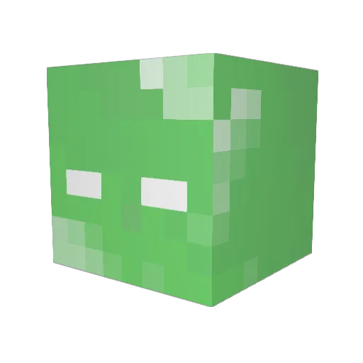 i3qap Minecraft avatar head, 3D render