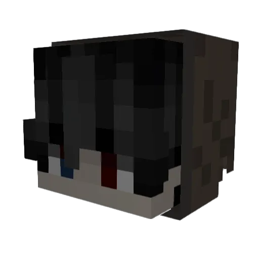 i3xo Minecraft avatar head, 3D render