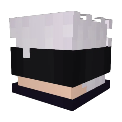 i4hmed Minecraft avatar head, 3D render