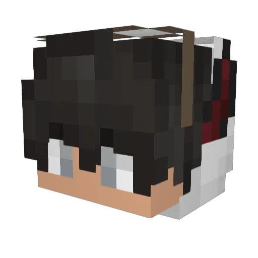 i4y Minecraft avatar head, 3D render