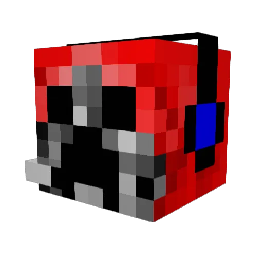 i5tarx Minecraft avatar head, 3D render