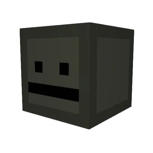 i6iicv Minecraft avatar head, 3D render