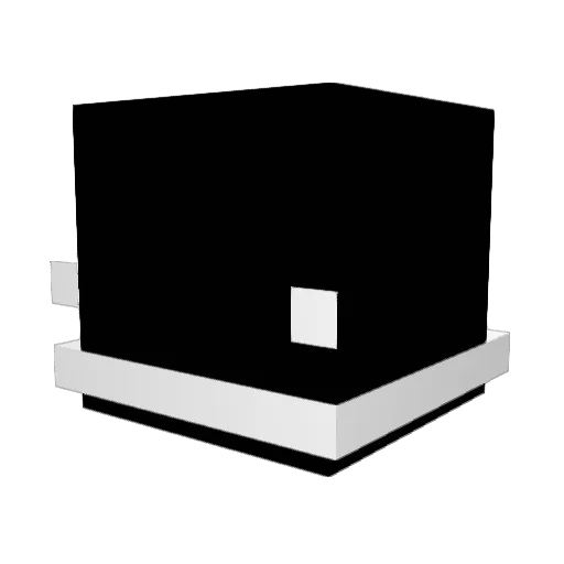 i7MnKy_ Minecraft avatar head, 3D render