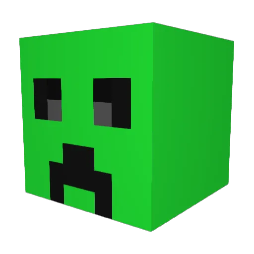 i89pies Minecraft avatar head, 3D render
