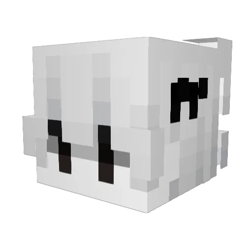 i8c Minecraft avatar head, 3D render