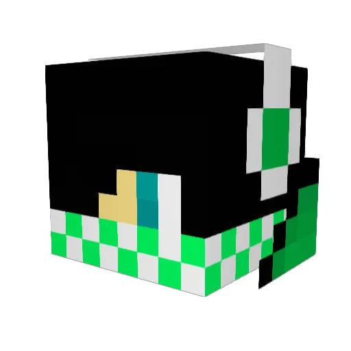 i95kjones Minecraft avatar head, 3D render