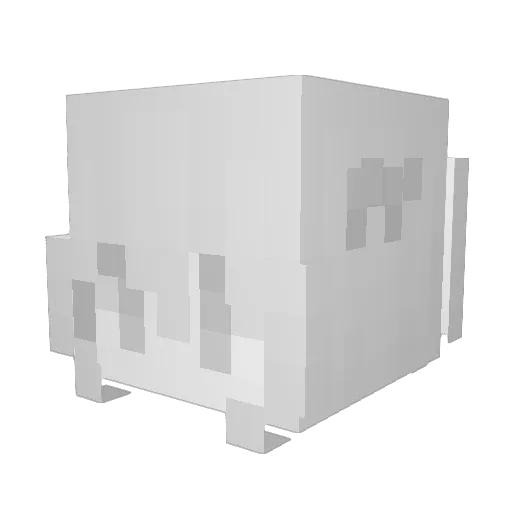 i95zone Minecraft avatar head, 3D render