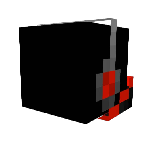 i97dali Minecraft avatar head, 3D render
