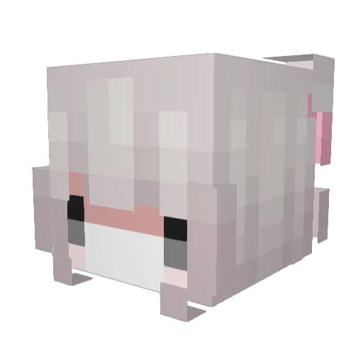 i9houlz Minecraft avatar head, 3D render
