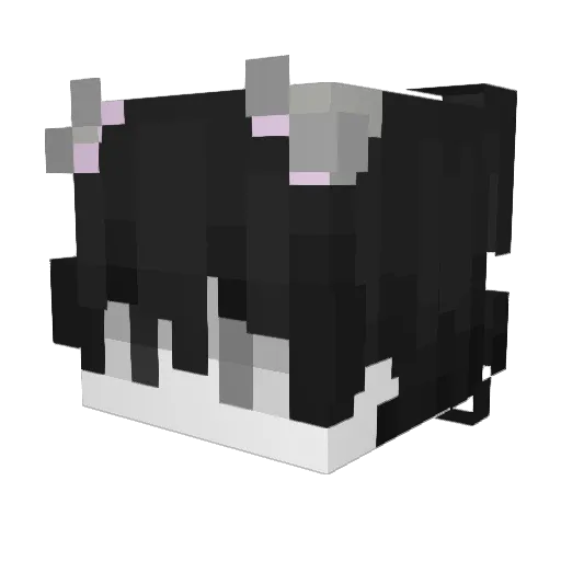 i9ssue Minecraft avatar head, 3D render