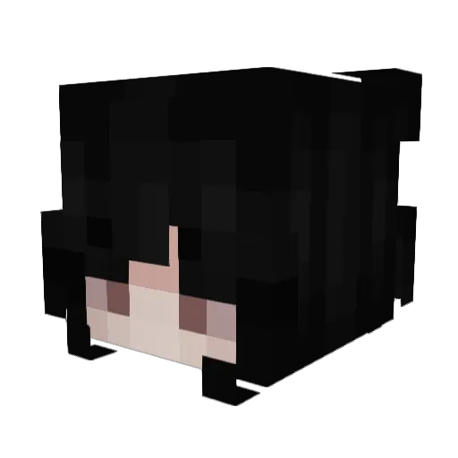 iAllyx_ Minecraft avatar head, 3D render