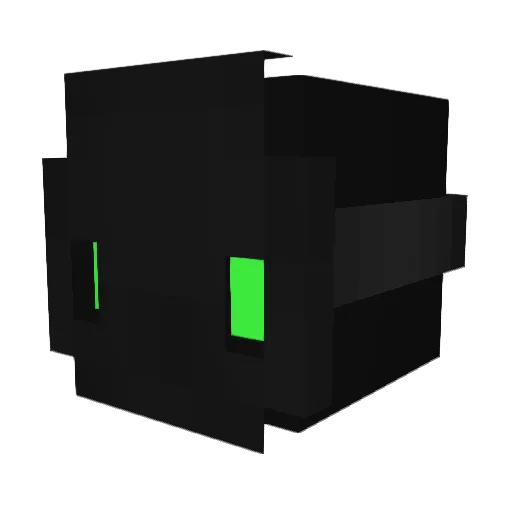 iAlmighty_ Minecraft avatar head, 3D render