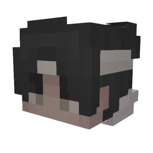 iAmPaLex Minecraft avatar head, 3D render