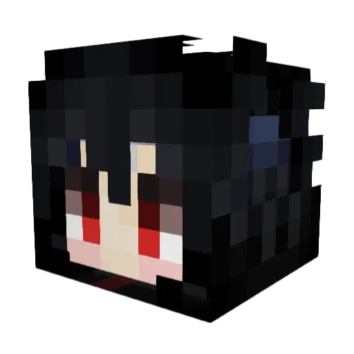 iApex9 Minecraft avatar head, 3D render
