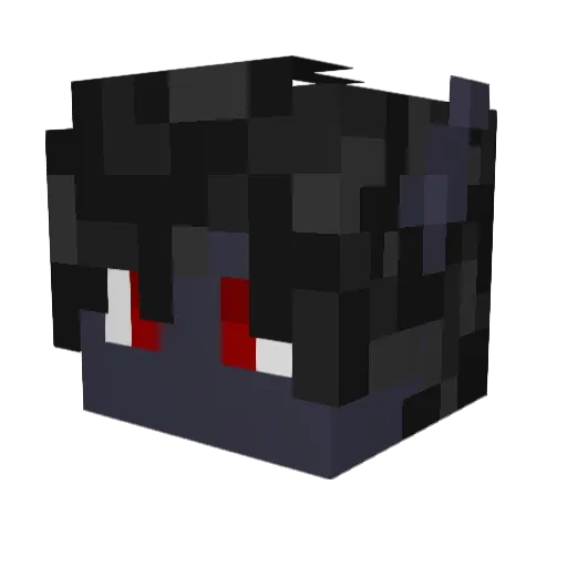 iArda_O Minecraft avatar head, 3D render