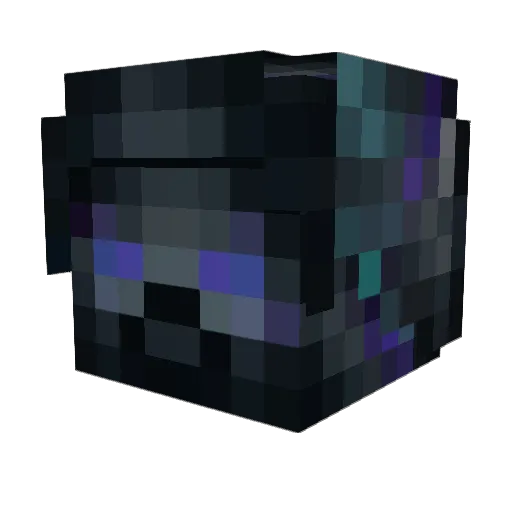 iAzRite Minecraft avatar head, 3D render