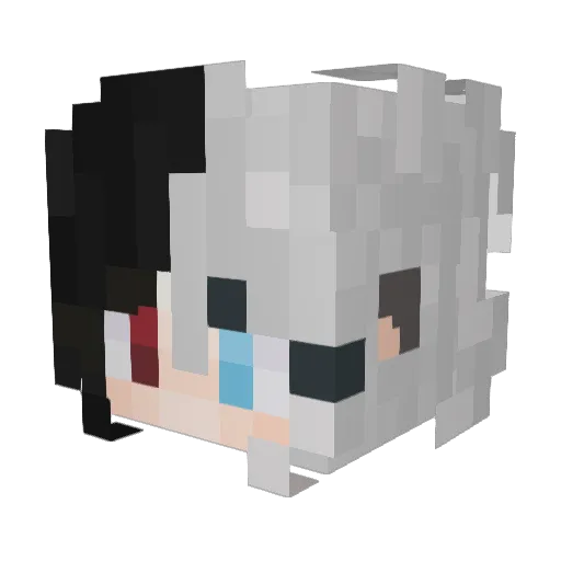 iBelenne Minecraft avatar head, 3D render