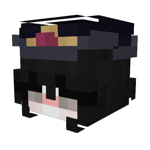 iBelth Minecraft avatar head, 3D render