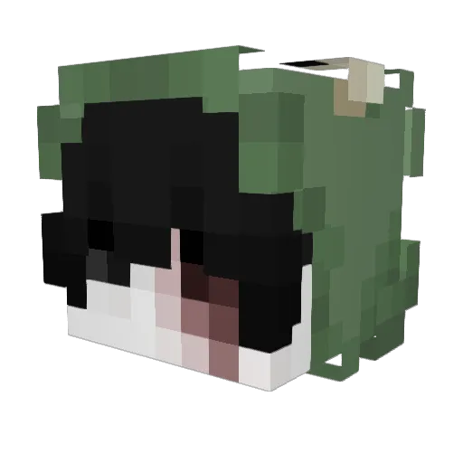 iChatoz Minecraft avatar head, 3D render