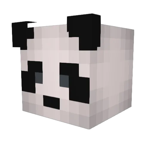 iCritNoobs Minecraft avatar head, 3D render