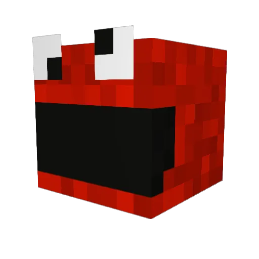 iDavid_ Minecraft avatar head, 3D render