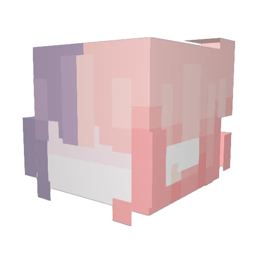 iDepresivah_ Minecraft avatar head, 3D render