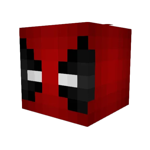 iDerpyNarwhal Minecraft avatar head, 3D render