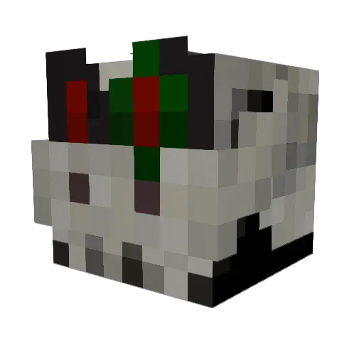 iDexy Minecraft avatar head, 3D render