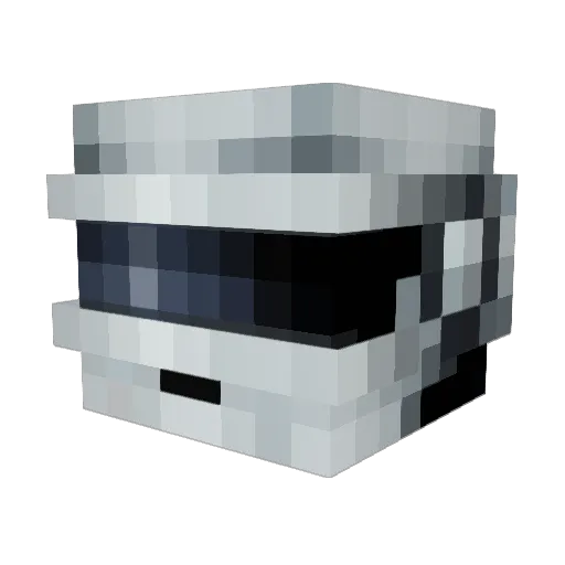 iDoNoot Minecraft avatar head, 3D render