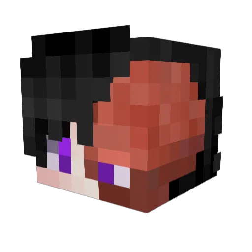 iDrackS2_0 Minecraft avatar head, 3D render