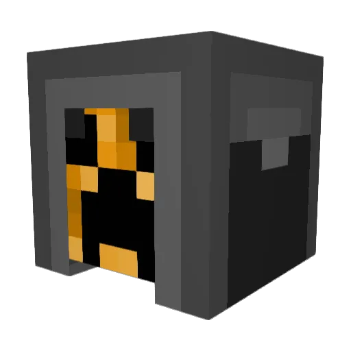 iDraggie Minecraft avatar head, 3D render