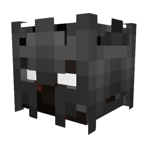iDrxpl9 Minecraft avatar head, 3D render