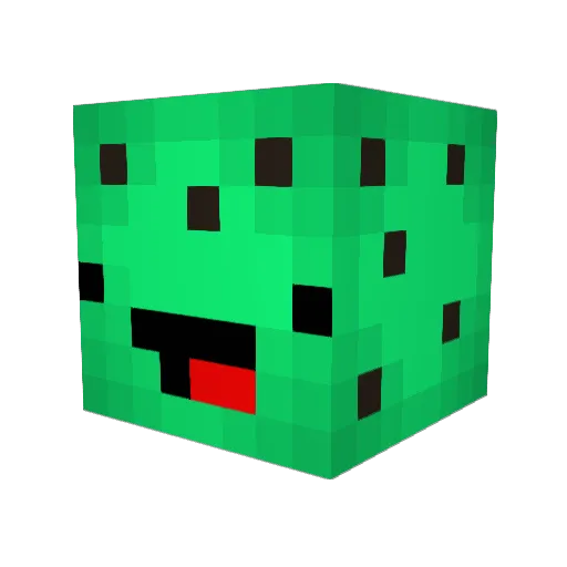 iEatBugs Minecraft avatar head, 3D render