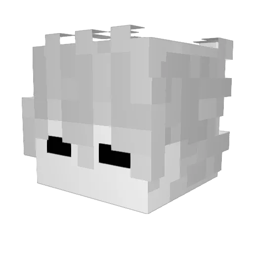 iEminemMix Minecraft avatar head, 3D render