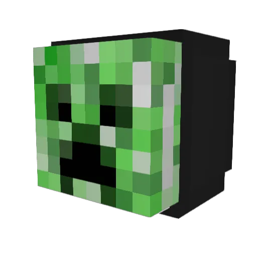 iEmmyBoo Minecraft avatar head, 3D render