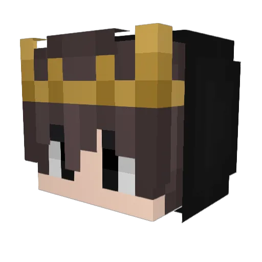 iErayBeyYT Minecraft avatar head, 3D render