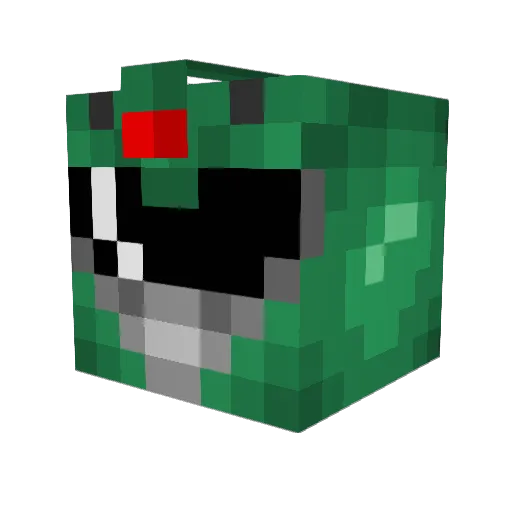 iEvanAlmighty Minecraft avatar head, 3D render